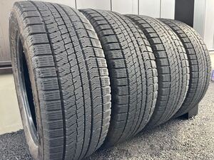 K120 冬4本 225/55R17 97Q ブリヂストン BS ブリザック VRX2 発泡ゴム 倉庫保管 ゴム質良好 アルファード エクストレイル