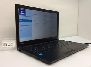 ジャンク/ TOSHIBA dynabook B45/B PB45BNAD4R5AD11 Intel Celeron 3855U メモリ4.1GB HDD500.1GB 【G17261】