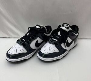 20240514【NIKE 】ナイキ スニーカー DUNK LOW ダンク ロー SE BLACK BLACK-MULTI-COLOR WHITE 22 fp8143-001