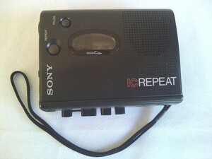 SONY　ソニー　IC　REAPEAT　カセットレコーダー　TCM-R3　日本製　★ジャンク