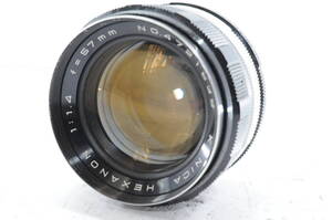 ★特上品★ コニカ KONICA HEXANON 57ｍｍ Ｆ1.4 ★完動品 ＃9027