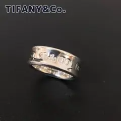 【美品✨】TIFFNY&Co.／ティファニー　ナローリング　シルバー　8.5