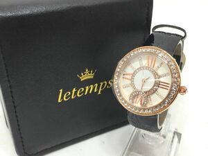 □ ルタン le temps レディース 腕時計 スピンウォッチ □