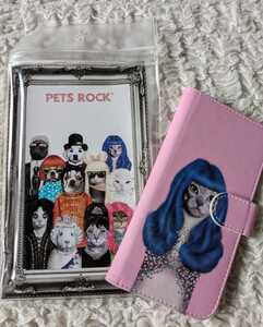 PETS ROCK ペッツロック★アイフォン カバー ケース 手帳型