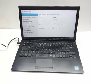 NT: SONY VAIO VJPG11C11N　Core i7-7500U　2.70GHz /メモリ：8GB/ 無線/ノートパソコン 　ジャンク