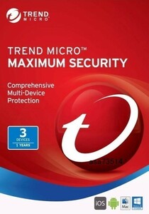 『即納・サポート』1年3台 英語版 ウイルスバスター クラウド 最新バージョン17.8(2024年) ダウンロード版 トレンドマイクロ(TREND MICRO)