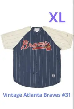 Vintage Atlanta Braves #31 Maddux MLB