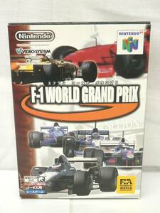 ●F-1 WORLD GRAND PRIX エフワン ワールド グランプリ Nintendo 64 N64 任天堂