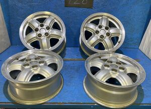 〈128〉ホイール4本セット　DRAG PRORESSIVE 15インチ6.5J オフセット＋45 PCD5H114.3 ハブ75mm ボルト穴14mm