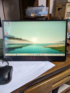 MISEDI モバイルモニター モバイルディスプレイ 14インチ 小型 薄型 IPS液晶