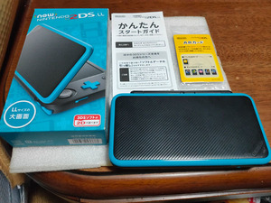 ●New ニンテンドー2DS LL ブラック × ターコイズ NINTENDO ブラック×ターコイズ ニンテンドー 2DS●