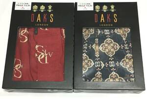 DAKS　トランクス ２枚セット 日本製　M　ダックス　定価各3.850円