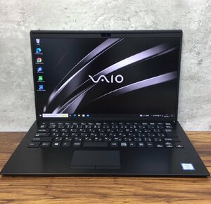 1円～ ●SONY VAIO Pro PK / Core i7 8565U (1.80GHz) / メモリ 16GB / SSD 128GB / 14型 4K (3840×2160) / Windows10 Pro 64bit