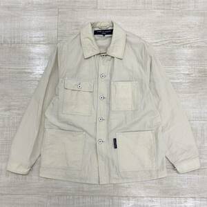 22ss COMME des GARCONS HOMME コム デ ギャルソン オム コットン リネン クロス カバーオール ジャケット JACKET サイズ S (71