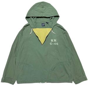 【訳あり品】【90s】 OLD GAP ミリタリー　コットンアノラック　オールドギャップ