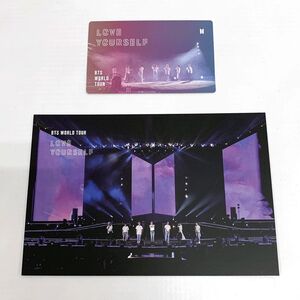 BTS WORLD TOUR LOVE YOURSELF トレカ ポストカード/アーティストグッズ《CD部門・山城店》A814