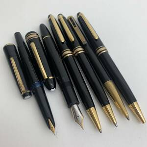 1円~! Mont Blanc 6本 まとめ モンブラン 万年筆 ボールペン ペン No.32 146 4810 マイスターシュテュック Meisterstuck