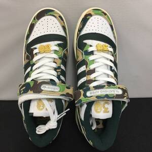 adidas アディダス FORUM 84 BAPE LOW 26.5cm マルチカラー スニーカー