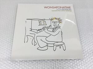 D964-80　⑦LPレコード　未開封・シュリンク　EU盤/2LP　JOHN LENNON ジョン・レノン WONSAPONATIME ウォンサポナタイム　7243 4 97639 1 3