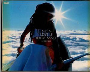 CD★MISIA／LOVE IS THE MESSAGE★歌詞カード無し