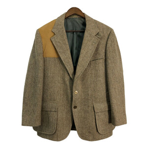 60年代 ORVIS オービス Harris Tweed ハリスツイード ウール テーラードジャケット ヴィンテージ (メンズ L相当) 中古 古着 R0578