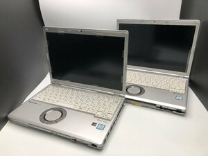 【ハード王】1円～/ノート 2台セット Panasonic CF-SZ6RDYVS CF-SZ6ED3QS/Corei5-第7世代/メモリ不明/ストレージ無/パスロック/12327-D33