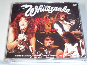 WHITESNAKE/SUPER ROCK SEIBU STADIUM　1984 3DVD