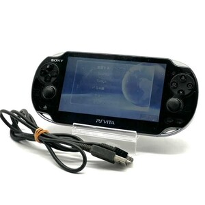 仙69 SONY PlayStation Vita PCH-1000 PSVITA 本体 ブラック 黒 ソニー プレイステーション ビータ ヴィータ 部品取り