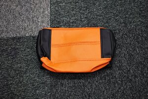 【ジャンク品】カスタムティッシュカバースタンダードタイプ ブラック×オレンジ