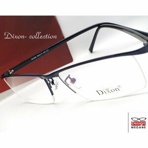 【度付レンズ無料は当店だけ】 眼鏡一式☆度入UVレンズ込★designメガネ★Dixon Collection ハーフリム(近視、乱視、老眼 伊達 全て対応)