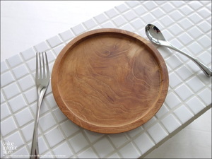 無垢材 サークルプレート20cm 木皿 ディッシュ 木の食器 パンプレート 中皿 ウッドディッシュ 木の皿 和食器 ナチュラル ウッドトレー
