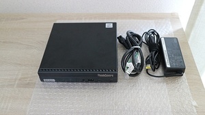 ★美品！Lenovo 小型PC ThinkCentre M70q (Corei5-10400T/8G/SSD256G/Win11)★M4