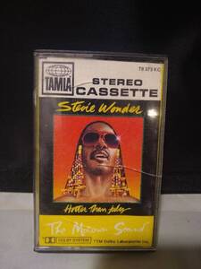 T6089　カセットテープ　Stevie Wonder Hotter Than July