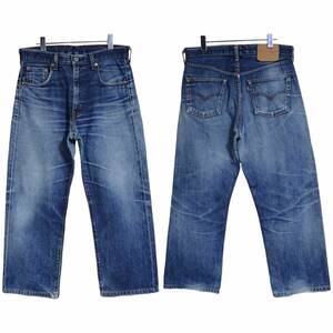 5398/LEVIS 502-XX 98年製140周年記念ビンテージ復刻モデル日本製W33(84cm)ジーンズ ビックE TARON赤耳リーバイスデニムジーパンLevi