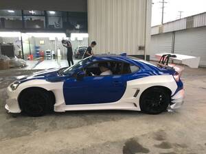 FT86 ZN6 BRZ ZC6 RB3-STYLE サイドスカート カナード FRP