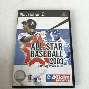 PS2ソフト ALL - STAR BASEBALL 2003