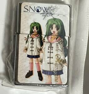 未使用品 SNOW 日和川旭 オイルライター スノー