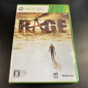 【日本全国 送料込】RAGE XBOX360 ゲームソフト