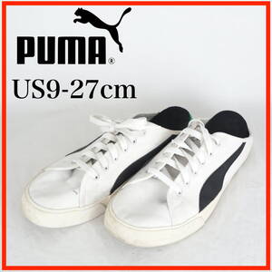 MK9586*PUMA*プーマ*メンズスリッポンサンダル*US9-27cm*白