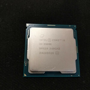 インテルCore i9 9900k付属品なし