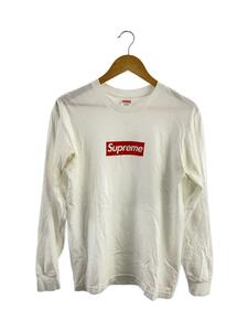 Supreme◆長袖Tシャツ/S/コットン/WHT