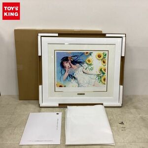 1円〜 同梱不可□ アールビバン Hiten 夏色 AP.2/2 ミクスドメディア 版画