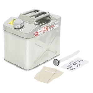 メルテック SK-675 ステンレス ガソリン携行缶 20L 携行缶 消防法適合品 KHK UN マリンスポーツ 船舶 バイクパーツセンター