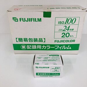 ●未開封 富士フィルム FUJIFILM　 記録用カラーフィルム　ISO100 24枚撮 16本入り