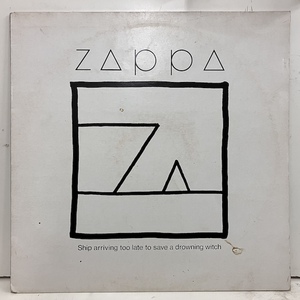 ★即決 ROCK Zappa / Ship Arriving Too Late To Save A Drowning Witch 85804 pr0078 英オリジナル、2/2 フランク・ザッパ