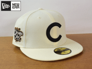 1円スタート!【未使用品】(7-1/2 - 59.6cm) NEW ERA 59FIFTY CHICAGO CUBS カブス サイドパッチ ニューエラ キャップ 帽子 男女兼用 K514