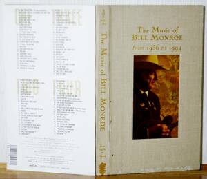 入手困難4CD-BOX♪ビル・モンロー/1936-1994★貴重音源収録★カントリー ブルーグラス Bill Monroe