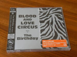 新品 ◆ The Birthday CD「BLOOD LOVE AND CIRCUS」初回限定盤 DVD付き THEE MICHELLE GUN ELEPHANT ROSSO ロッソ GOLDEN WET FINGERS