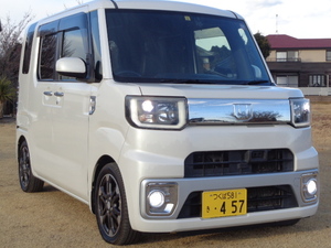 ☆☆茨城つくば発　28年DAIHATSUワンオーナー　ウェイクGターボSA2車検付き☆☆