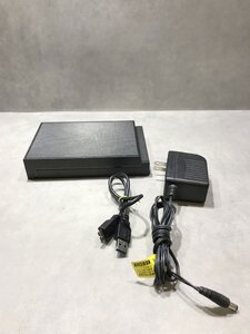 S8822△I-O DATA 外付けHDD HDCZ-UT3KC 3TB ブラック フォーマット済み ACアダプタ WA-18K12FU【訳あり】241121